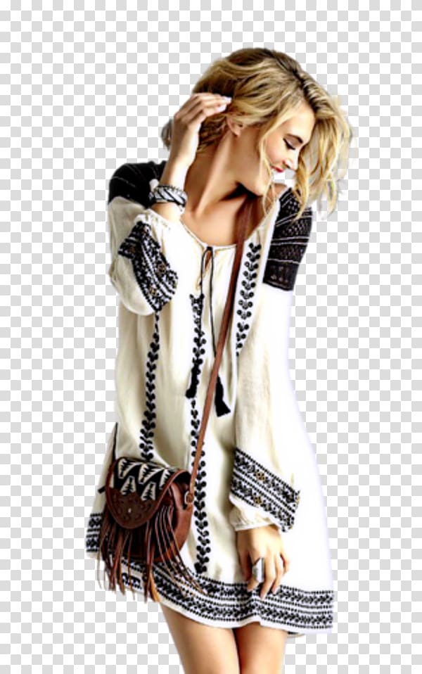 Boho-chic Bohemian style Fashion Clothing Bohemianism, dress transparent background PNG clipart