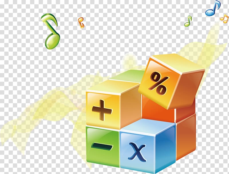 Mathematics ICO Symbol Icon, Cartoon cube transparent background PNG clipart