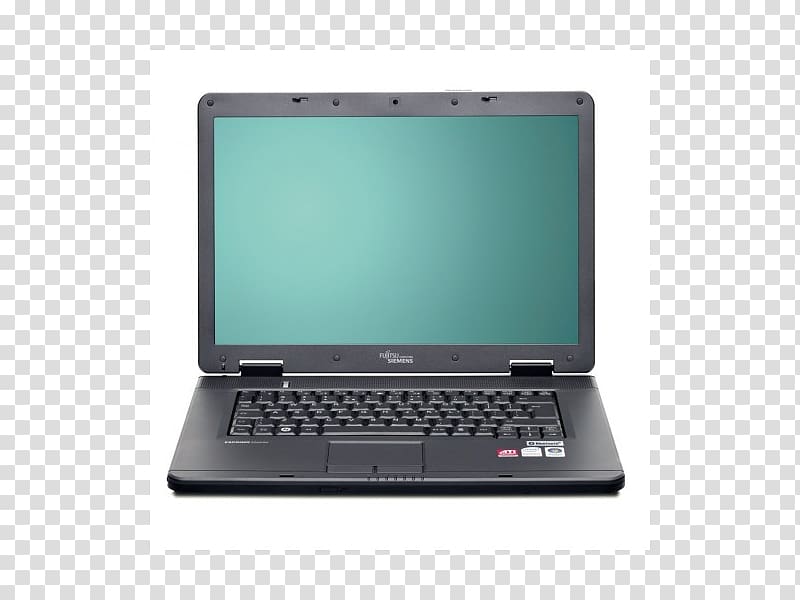 Netbook Laptop Computer hardware Fujitsu Siemens Computers Personal computer, Laptop transparent background PNG clipart