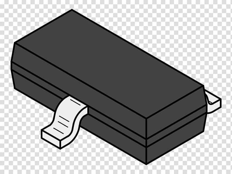 Small-outline transistor Surface-mount technology 2N7000 Integrated circuit packaging, Sots transparent background PNG clipart