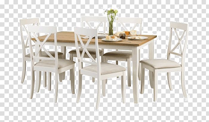 Table Dining room Chair Seat Furniture, DINING SET transparent background PNG clipart