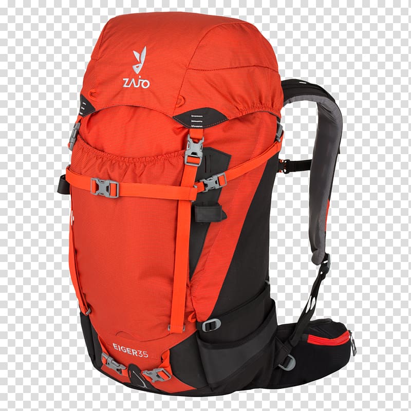 Backpack Osprey Deuter Sport Bag Cordura, Red Backpack transparent background PNG clipart