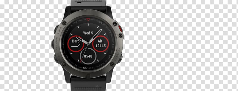 Garmin fēnix 5 Sapphire Garmin Ltd. GPS watch Strap Garmin Forerunner, watch transparent background PNG clipart