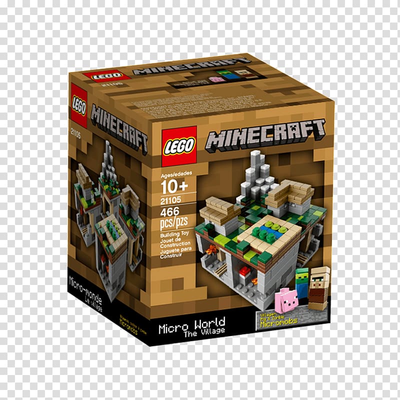 LEGO 21105 Minecraft Micro World, The Village Lego Minecraft LEGO 21102 Minecraft Micro World, others transparent background PNG clipart