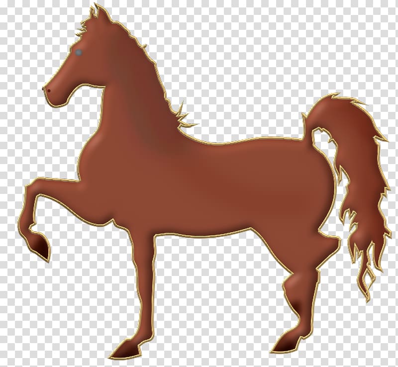 American Saddlebred Foal Equestrian Riding horse, others transparent background PNG clipart