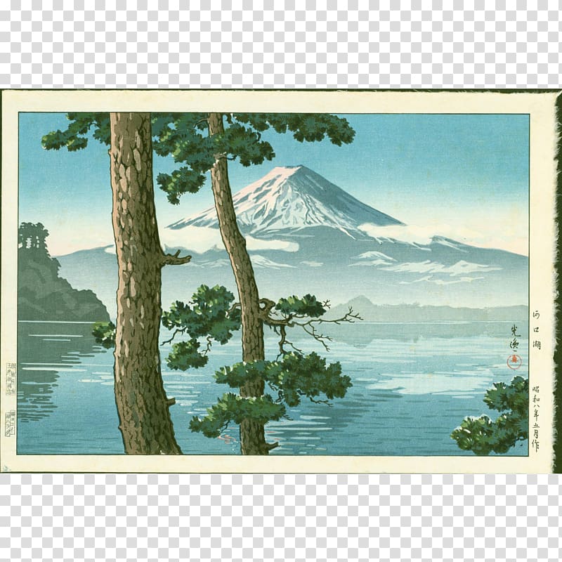 Lake Kawaguchi Mount Fuji Saiko Lake Lake Motosu Hakone, lake transparent background PNG clipart