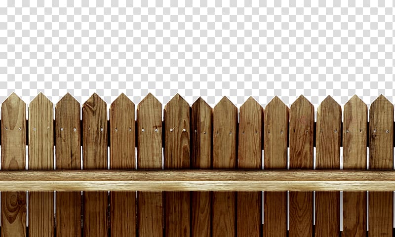 brown picket fence clip art