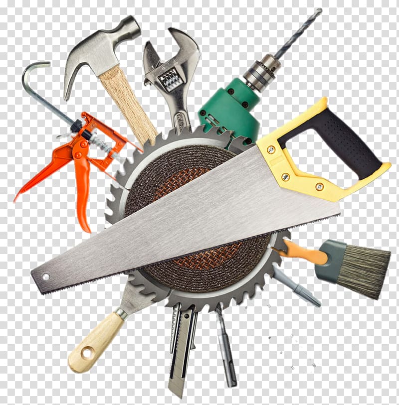 carpentry tool set, Tool Architectural engineering Carpenter , Construction tools transparent background PNG clipart