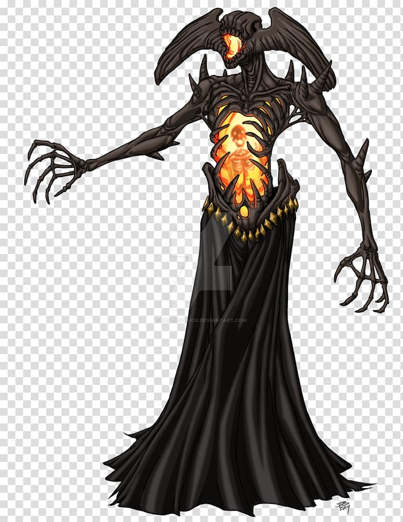 Concept art Demon Drawing Fantastic art, demon transparent background PNG clipart