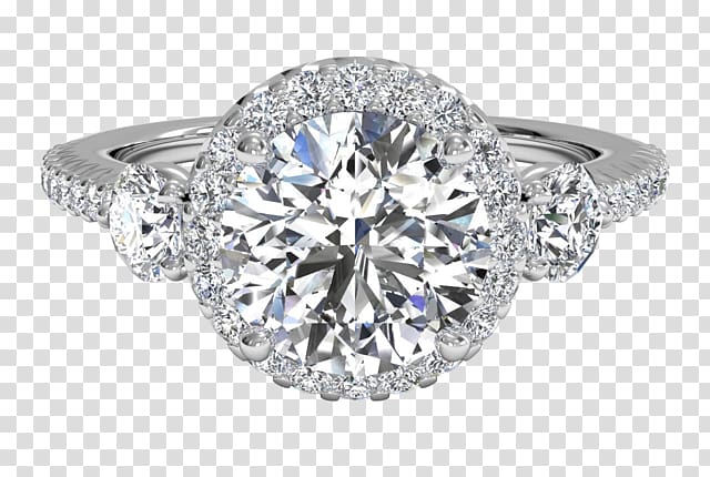 Engagement ring Gemological Institute of America Diamond Jewellery, ring transparent background PNG clipart