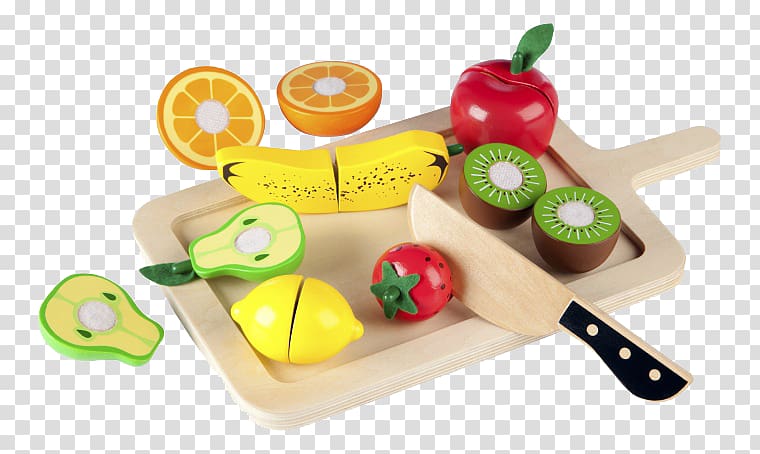 Amazon.com Fruit salad Toy Cutting, 3D cartoon fruits transparent background PNG clipart