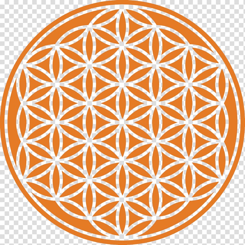 Overlapping circles grid Sacred geometry Art Drawing, design transparent background PNG clipart