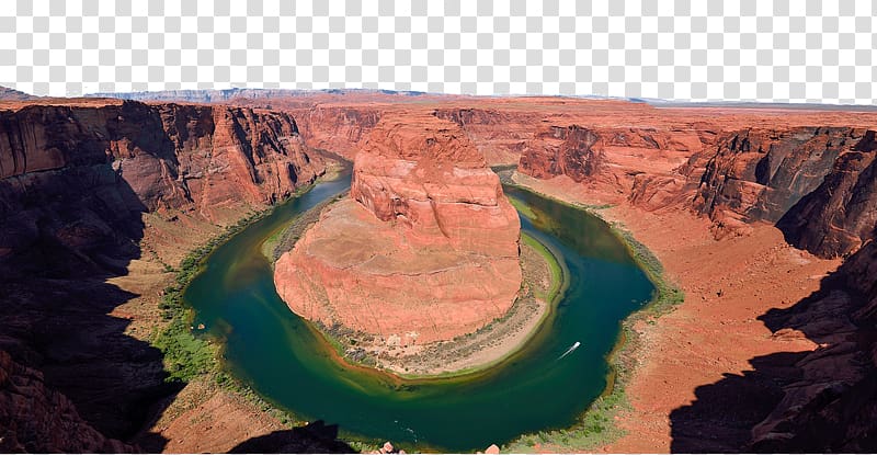 Grand Canyon Horseshoe Bend Page Antelope Canyon Lake Powell, Beautiful Horseshoe Bay transparent background PNG clipart