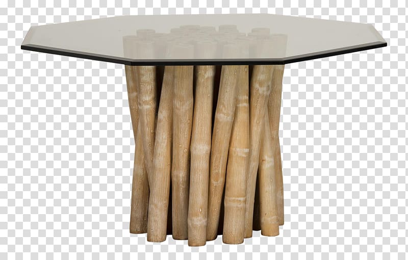 Coffee Tables Dining room Matbord Chair, bamboo transparent background PNG clipart