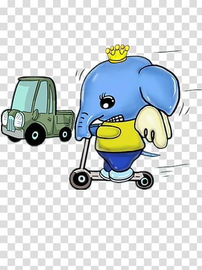 elephant slippery car transparent background PNG clipart
