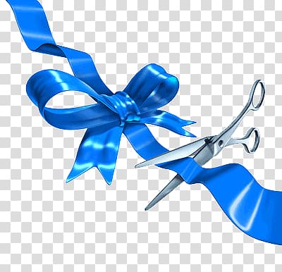 cut the ribbon transparent background PNG clipart