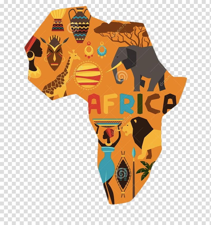 Africa graphics T-shirt Illustration , Africa transparent background PNG clipart