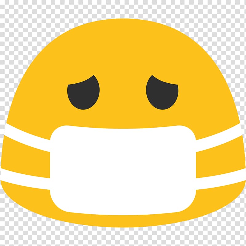 Emoji Smiley Emoticon Surgical mask, emojis transparent background PNG clipart