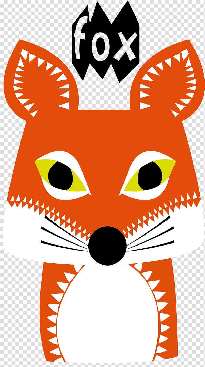 Fox Orange Euclidean , Orange fox transparent background PNG clipart