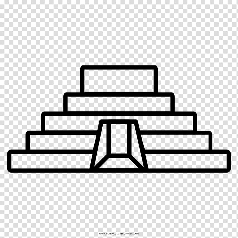 Maya civilization Temple Mesoamerican pyramids Drawing, Piramide transparent background PNG clipart