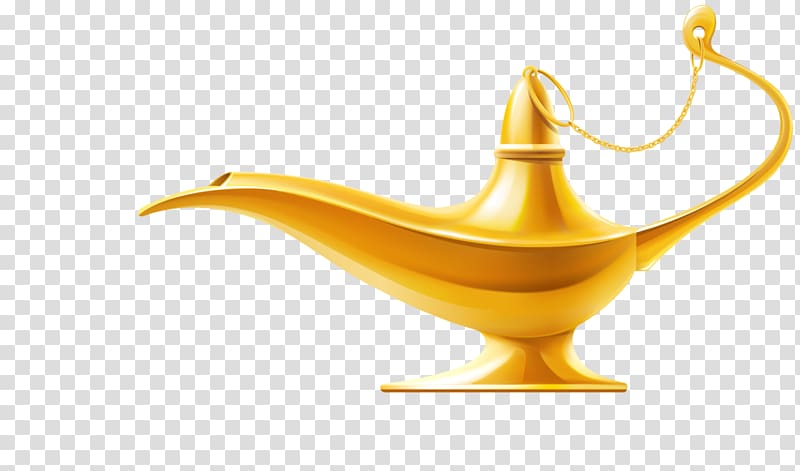 Aladdin\'s Magic Lamp Genie The Magic Lamp Jinn, oil lamp transparent background PNG clipart