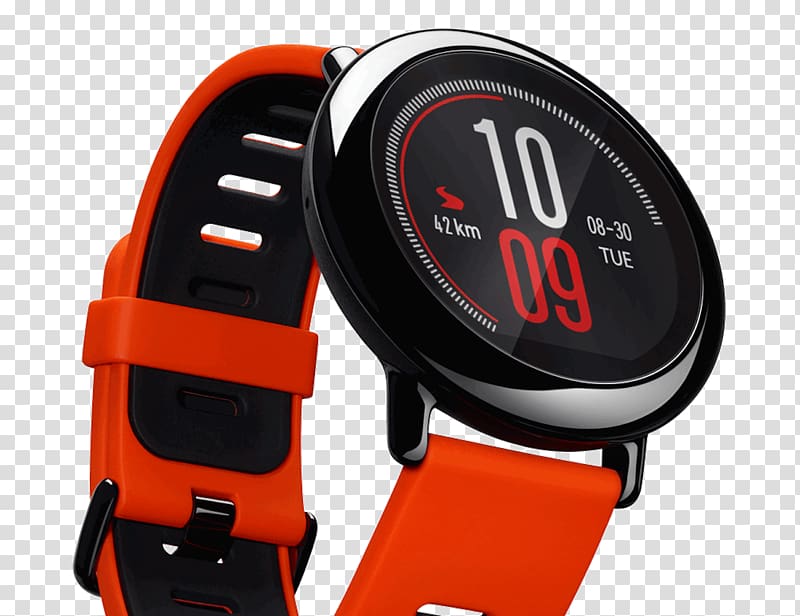 Xiaomi Amazfit Pace Smartwatch Xiaomi Amazfit Bip, watch transparent background PNG clipart