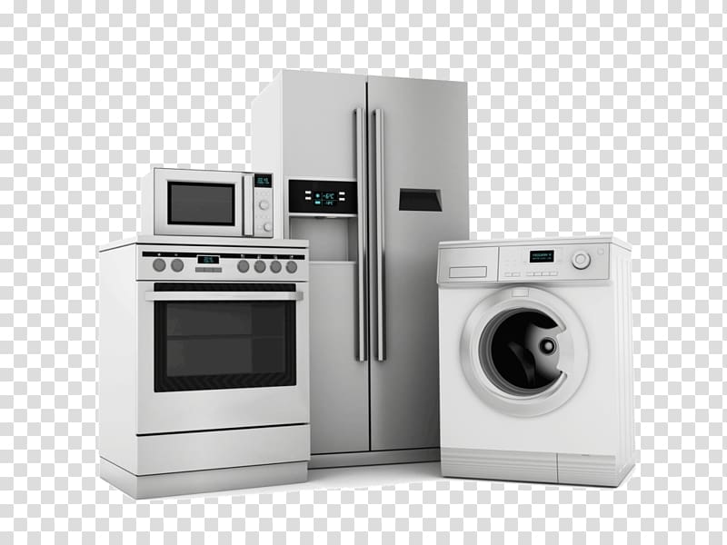 Home appliance Refrigerator Washing Machines Clothes dryer Welding, Home Appliances transparent background PNG clipart