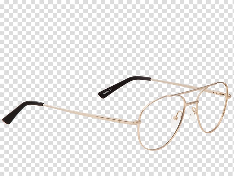 Sunglasses Eyewear Goggles, gold corner transparent background PNG clipart