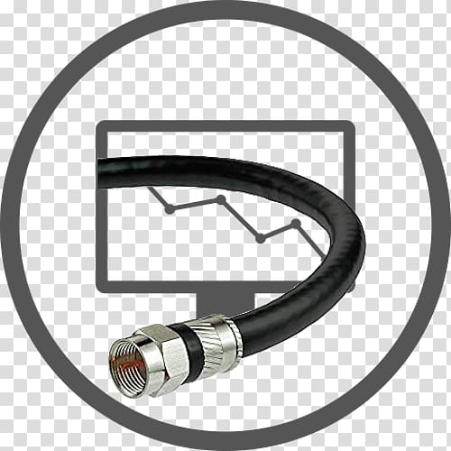 Electrical cable Coaxial cable RG-6 Electrical connector Digital audio, bleak transparent background PNG clipart