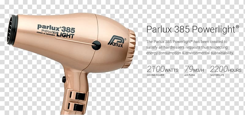 Hand Dryer Parlux 385 Pl Parlux 385 Powerlight Hair Dryers Parlux Advance Light, aussie hair care coupons transparent background PNG clipart