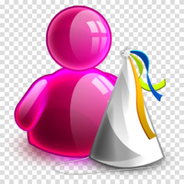 Computer Icons MSN Windows Live Messenger Avatar, Birtday transparent background PNG clipart