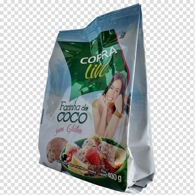 Copra Ingredient Coconut Flour Nutrition facts label, coconut transparent background PNG clipart