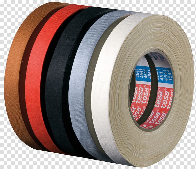 Adhesive tape Hook and loop fastener Ribbon TESA SE, magnetic tape transparent background PNG clipart