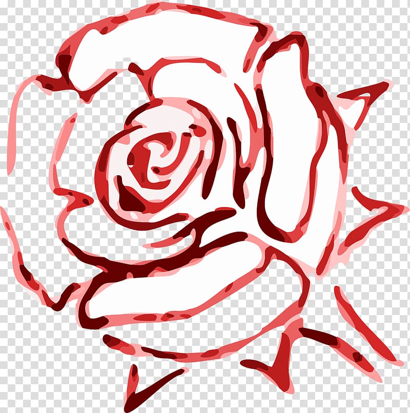 Damask rose Flower Drawing , RISE transparent background PNG clipart