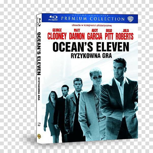 Blu-ray disc Film sensacyjny Ocean's Lethal Weapon, george clooney ocean transparent background PNG clipart