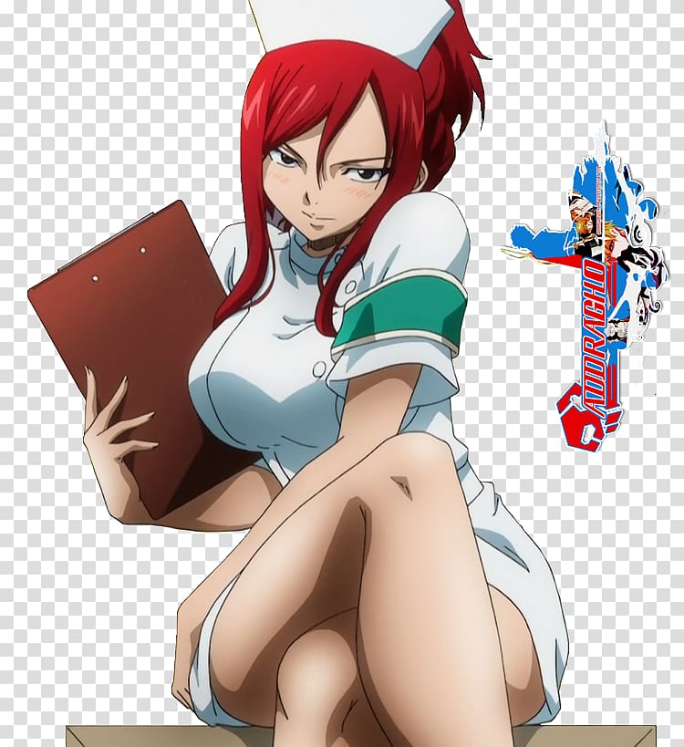 Erza Scarlet Natsu Dragneel Anime Fairy Tail Manga, Anime transparent background PNG clipart