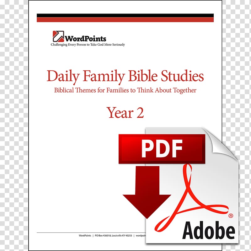 PDF Computer Icons Adobe Acrobat Document file format, BIBLE STUDY transparent background PNG clipart