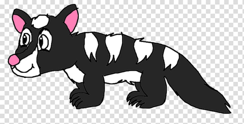 Pikachu Striped hyena Dog Carnivora, skunk transparent background PNG clipart