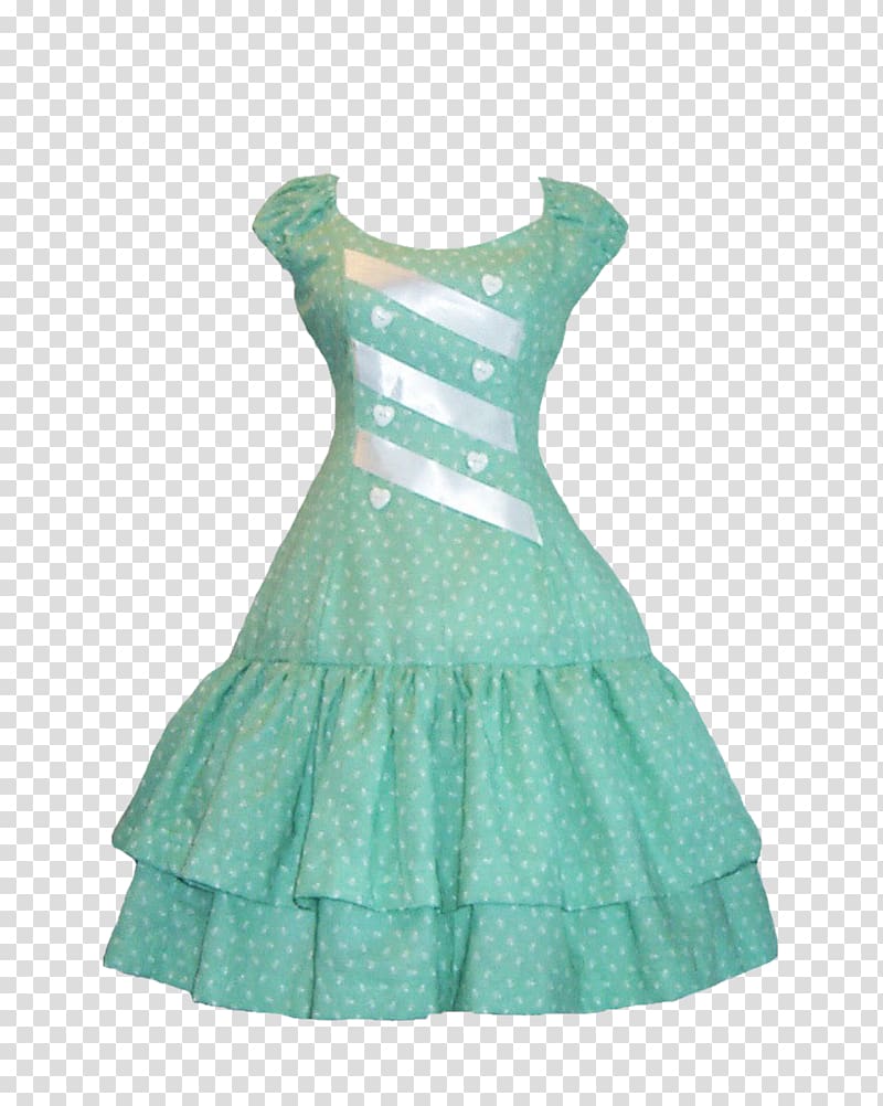 Party dress Sleeve Summer, Fresh summer dress transparent background PNG clipart