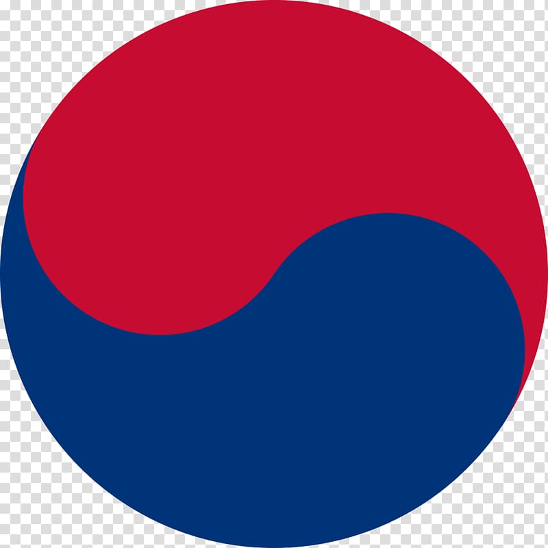 Flag of South Korea Yin and yang Taegeuk Korean, korean transparent background PNG clipart
