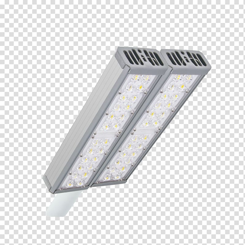 Light fixture LED lamp Street light Light-emitting diode, LED transparent background PNG clipart