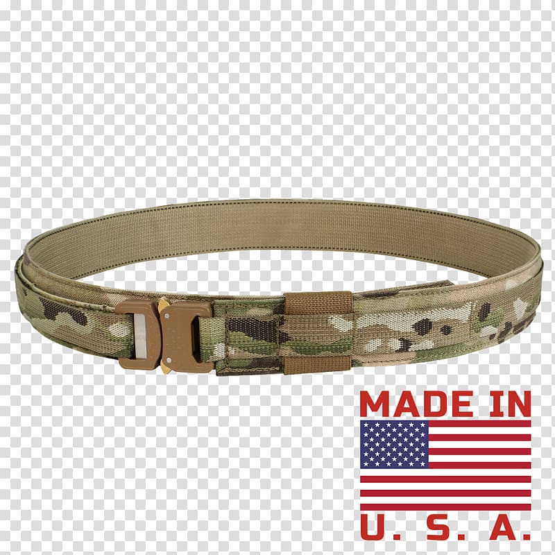 Belt MultiCam Buckle MOLLE Strap, belt transparent background PNG clipart