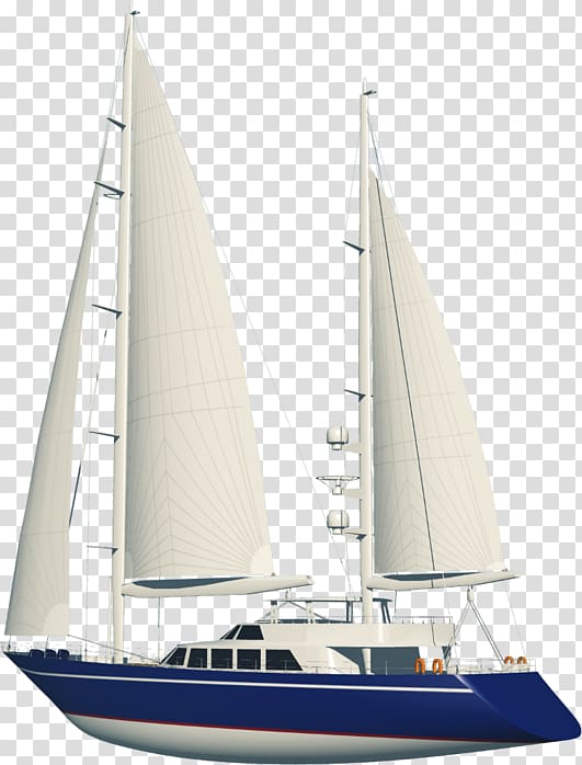 Dinghy sailing Sloop Cat-ketch Yawl, sail transparent background PNG clipart