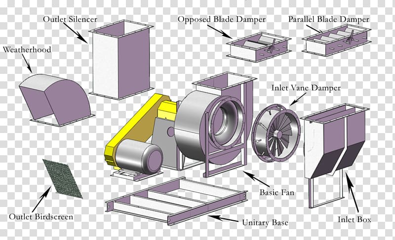 Centrifugal fan Industrial fan Damper Industry, accessory transparent background PNG clipart