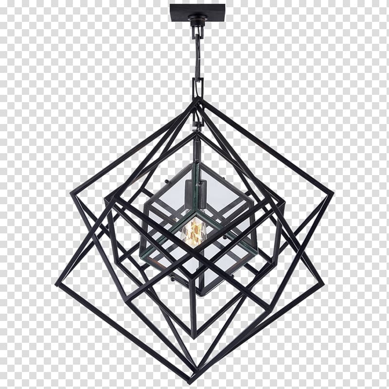 Chandelier Cubism Interior Design Services Light fixture Lighting, chandelier pattern transparent background PNG clipart