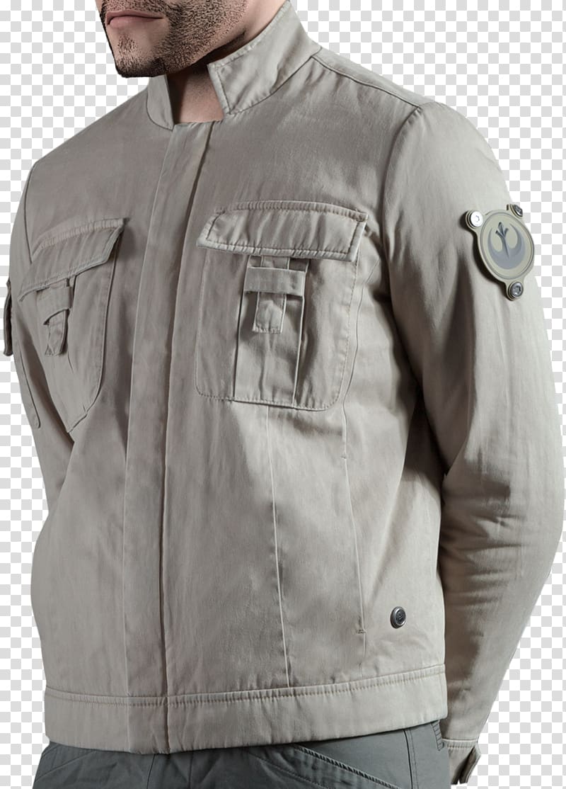 Luke Skywalker Finn Hoodie Star Wars Jacket, movie props transparent background PNG clipart