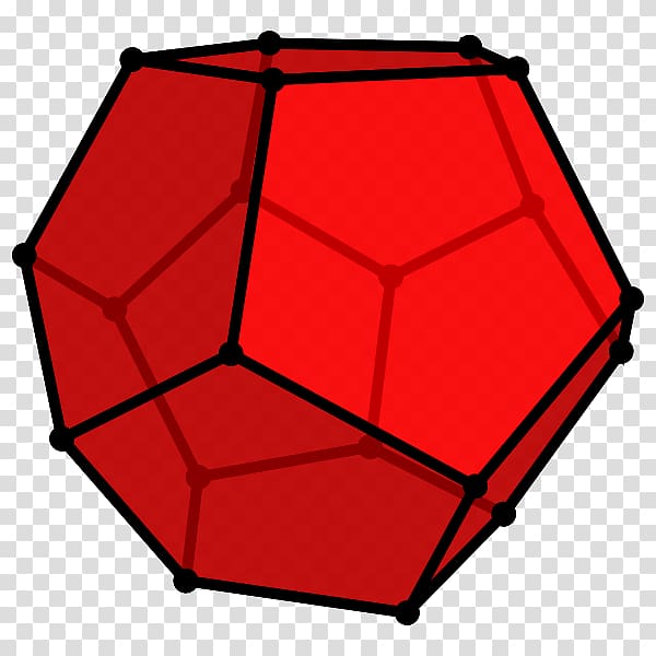 Dodecahedron Schläfli symbol Pentagon Polyhedron 4-polytope, 600 transparent background PNG clipart