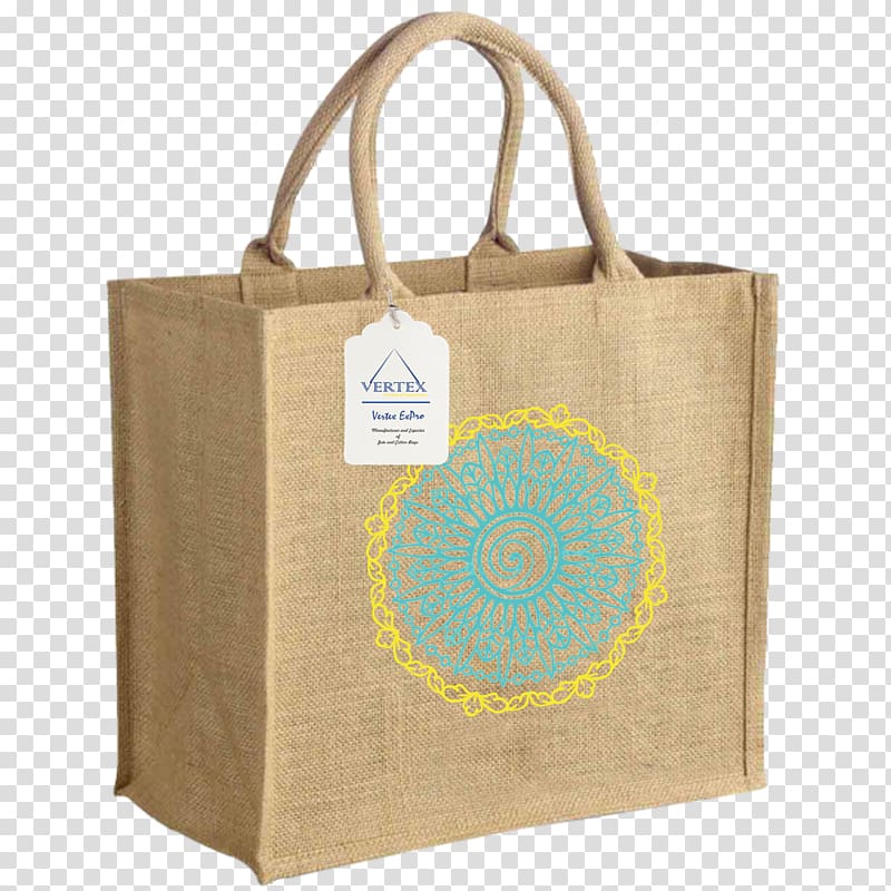Jute Shopping Bags & Trolleys Plastic bag Hessian fabric, bag transparent background PNG clipart