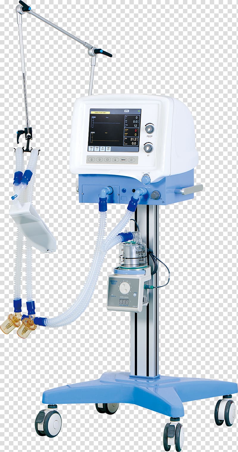 Medical Equipment Medical ventilator Mechanical ventilation Medicine Intensive care unit, others transparent background PNG clipart