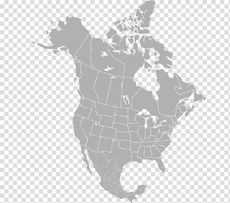 Canada United States Mexico City Administrative divisions of Mexico Map, Canada transparent background PNG clipart